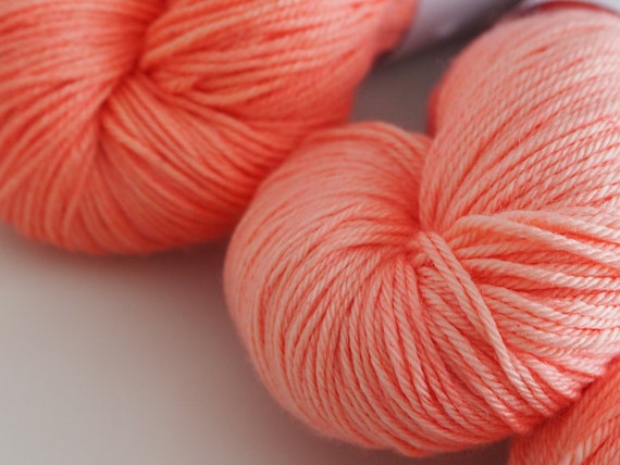 Little Smile Sunset Silk Merino Blend Fingering Weight Yarn