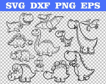Dinosaur svg | Etsy