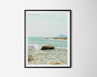 Printable Photography Wall Art, Hawaiian Coast, Printable Art, Digital Download, Instant Download