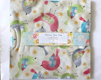 Believe You Can // 10 Karat Mini-Crystals // Layer Cake by Katie Doucette Wilmington Prints