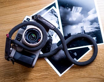 Stroppa Active - rope and leather camera strap