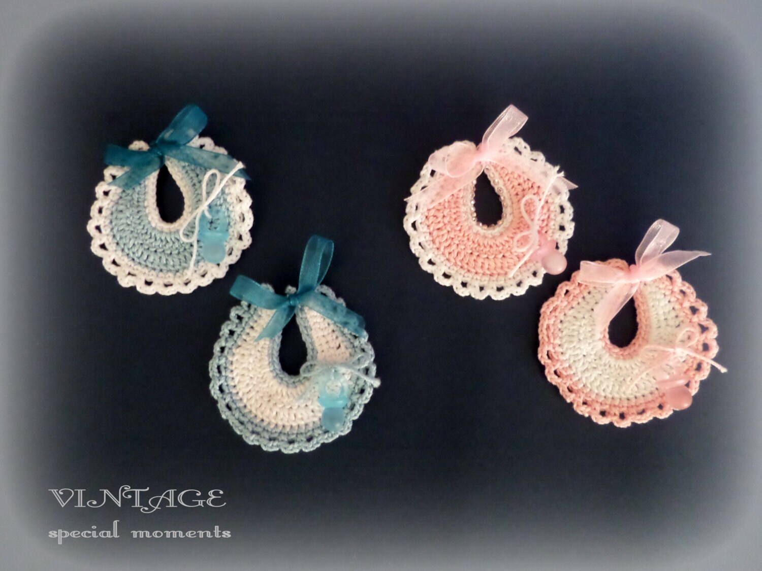 Crocheted baby shower favor/Baby Shower favors/Baby shower