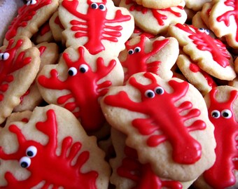 Crawfish or Lobster cookies 2 dozen mini