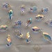 Swarovski #6010 Crystal AB Briolette Teardrop Pendants Faceted Beads 11x5.5mm 13x6.5mm