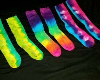 Tie dye Crew Socks