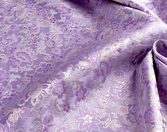 high class chinese ancient folk beautiful little flower tapestry satin silk brocade cloth coat cospaly diy by yard