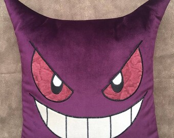 gengar head cushion