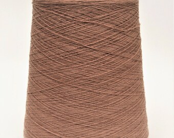 100% plant dyed cashmere yarn on cone, per 100g