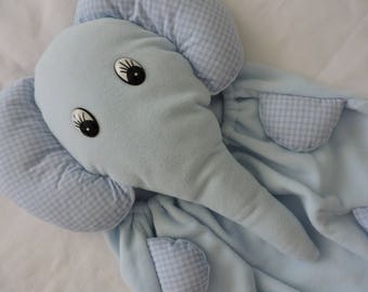 handmade elephant pyjama bag