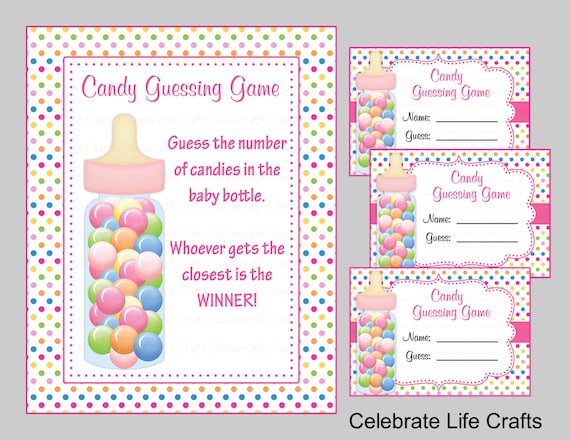 Candy Guessing Game Many Candy Counting Game Dibujos Para Colorear