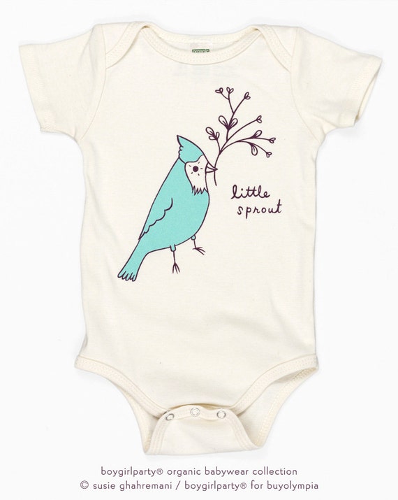 Baby Clothing Gift Little Sprout Baby Bird Baby Clothes