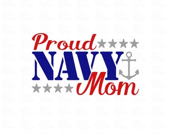 Download Navy mom svg | Etsy