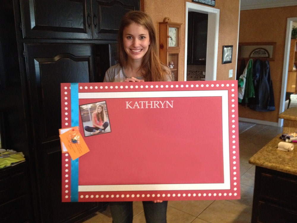 Custom Bulletin boards Dots design for the college bound in