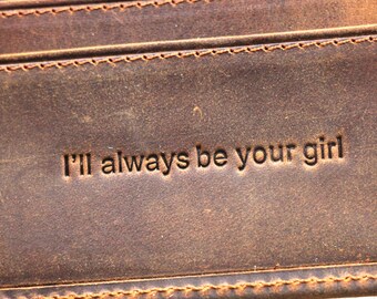 Father's Day Gift; Personalized Leather Wallet; Father Gift; Dad Gift; Gift for Him; Personalized Gift; Men's Wallet; Daddy Gift; Gift Idea