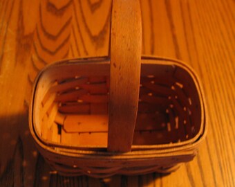 Signed LONGABERGER 1995 Horizon of Hope- American Cancer Society Basket- USA