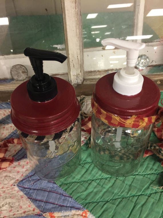 Mason Jar Lid with Pump