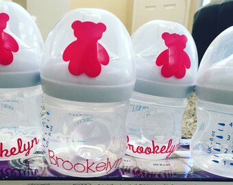Baby Bottle Labels, Baby bottle decals, baby bottles stickers, baby labels, bottle labels, infant, Baby shower gift, Infant gift, New Baby,