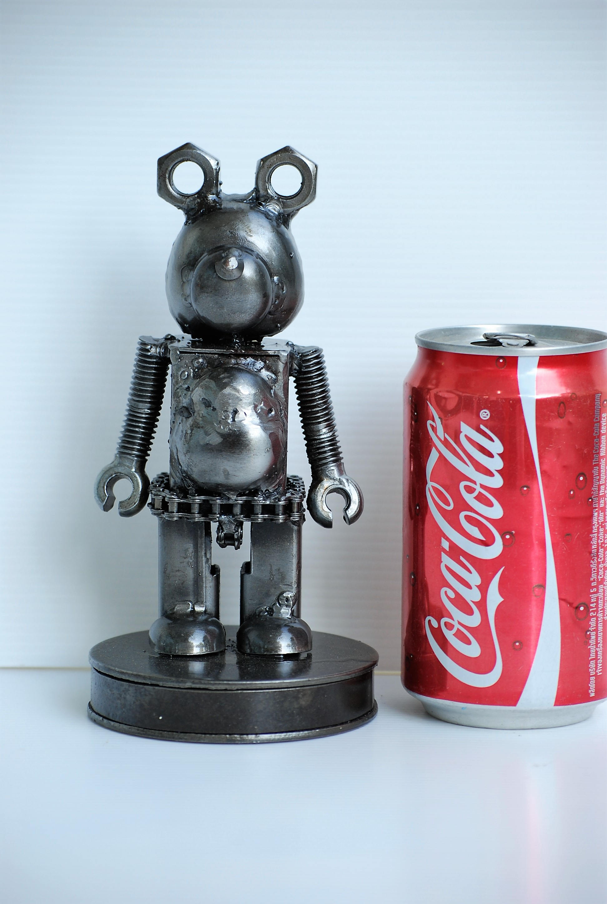 metal bear figurine