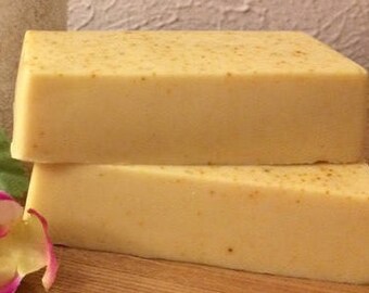 Mango Turmeric Soap, Island soap, summer time, homemade soap, handmade soap bar, all natural soap