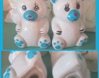 Vintage bear salt and pepper shakers