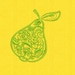 Pear machine embroidery design digital INSTANT DOWNLOAD
