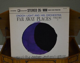 Vintage Gatefold Record Enoch Light: Far Away Places Vol. II Album RS-850SD