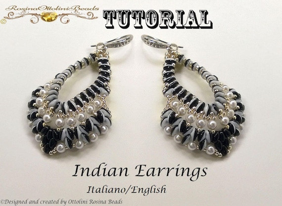 Tutorial Earrings Indian