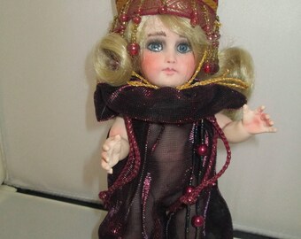 ooak porcelian art doll