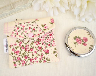 Pocket mirror with pouch