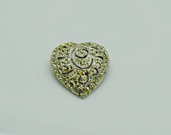 Vintage Hedy Rhinestone Brooch