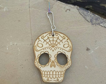 Car Essential Oil Diffuser-Wood Sugar Skull