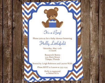 Noahs Ark Baby Shower Invitation Miracle Religious Gender