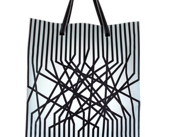 Tote gradient connected Double strap