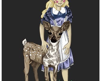 Alice - Alice in Wonderland Print