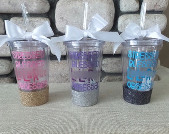 Personalized Glitter Tumbler•Fashion Retailer Tumbler Legging Consultant Gift•Leggings Tumbler•Unicorn Tumbler•Glitter, Tumbler,Travel Cup,