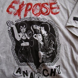 Sex Pistols Sid Vicious Sid & Nancy Shirt Vintage 90's Made In Spain RARE - Foto 3