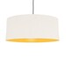Mix & Match White Lampshade With a Choice Of 20 Lining Colours