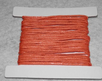 Thread cotton, 5 m x 1 mm Orange