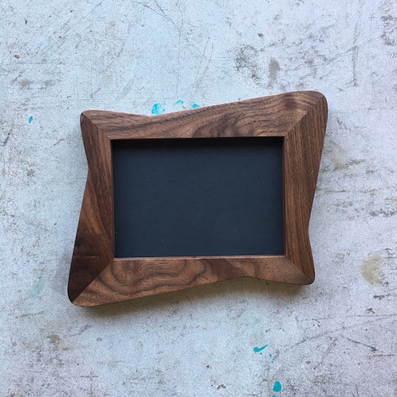 Atomic Picture Frames Walnut Mid Century Modern Picture