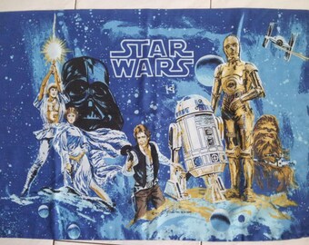 Vintage Star Wars Pillowcase Original