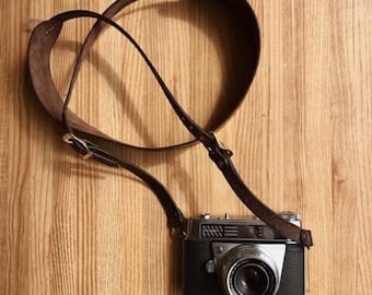 Handmade Leather Camera Strap