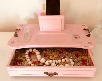 Refinished Vintage Jewelry/Valet Box