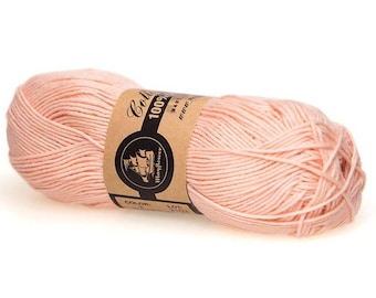 03 Peach Mayflower Organic Cotton 8/4 50g