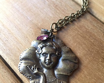 Be Lady Like Pendant Necklace