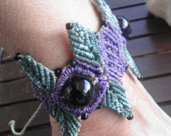 Fantasy of colors.. /bracelet/Jewel/macramé/handmade