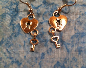 Heart Locket Earrings
