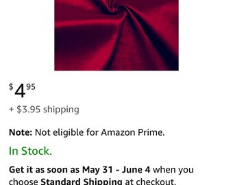 Down Payment for Vintage Dress Suit