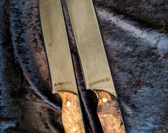Hand-forged Old hickory style butcher knife