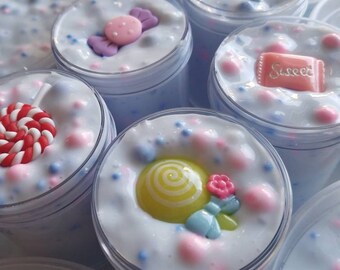 Carnival Cotton Candy Slime