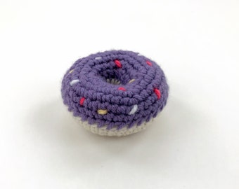 Mini Donut Stuffed Crochet Amigurumi Baby Toy